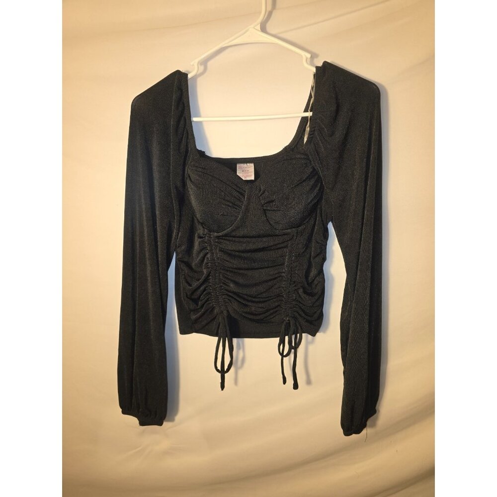 Witchy Dark Fairy Black Goth Whimsygoth Top Women’s Festival Molded Cups Medium